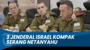 Jenderal Israel Bersatu Melawan Netanyahu