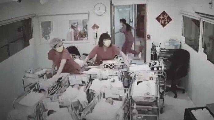 Perawat di Taiwan Lindungi Bayi