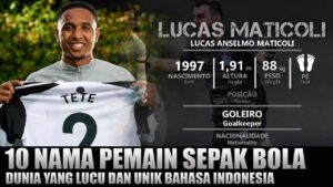 Panggilan Pemain Bola Unik