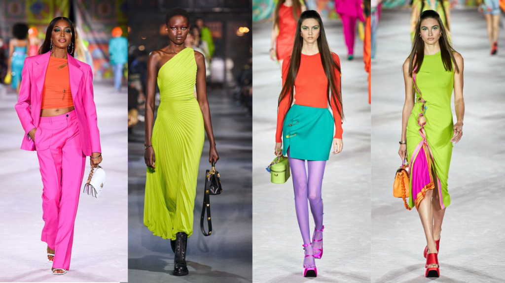 Warna Neon dan Pola Geometris: Pesta Visual yang Berani